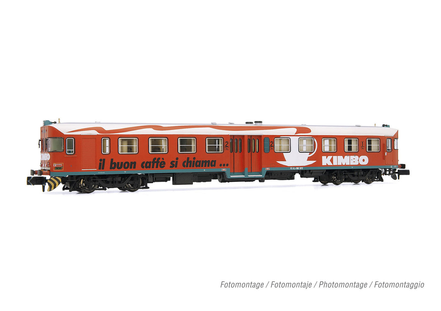 Arnold FS ALn668 3300 Kimbo Diesel Railcar V (DCC-Sound) HIN2572S