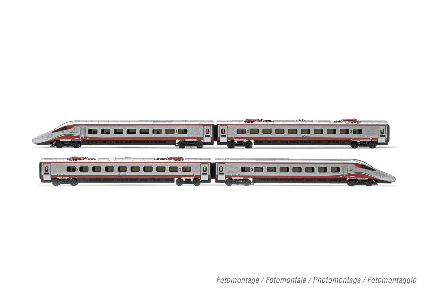 Arnold FS Trenitalia ETR610 4 Car EMU ECE VI (DCC-Sound) HIN2577S
