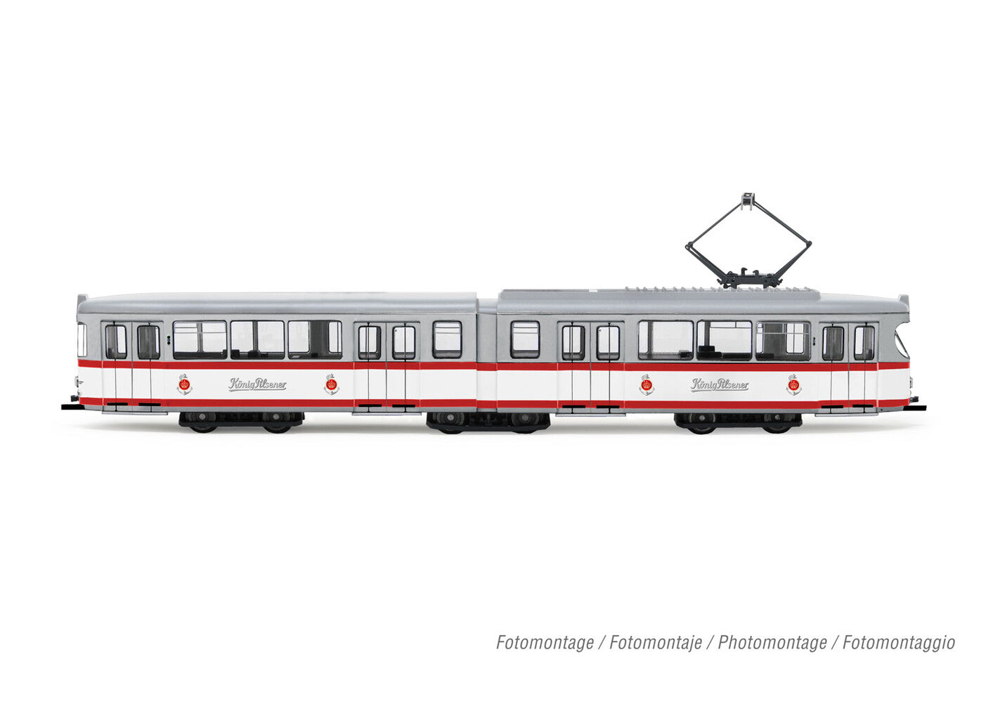 Arnold Duewag GT6 Essen Tram Konig-Pilsener IV (DCC-Fitted) HIN2604D