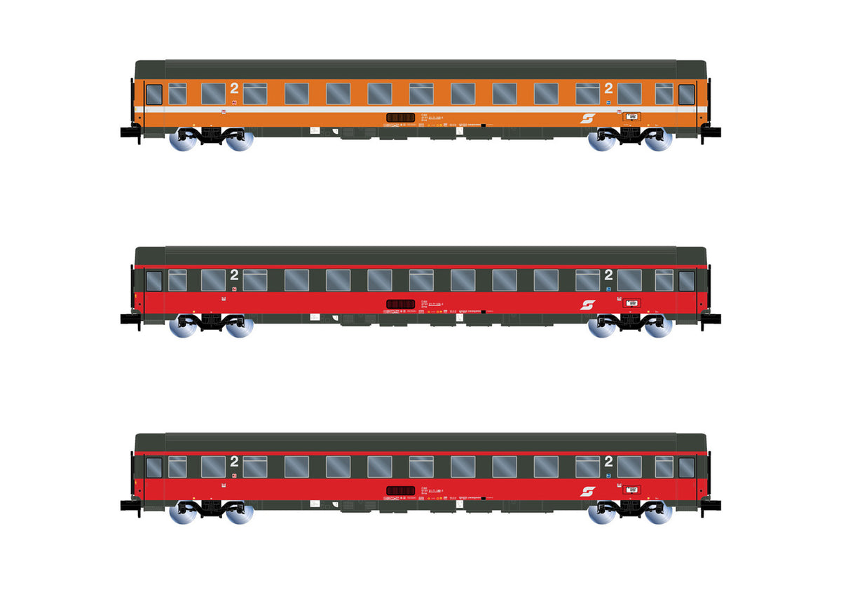 Arnold Eurocity Mozart Coach Set 2 (3) IV HIN4391