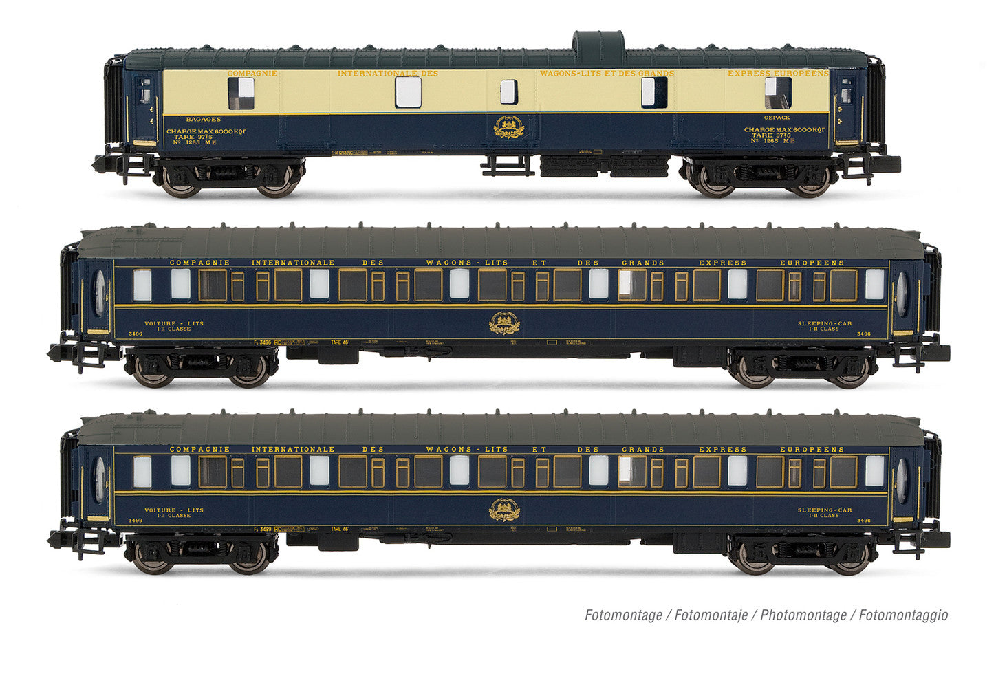Arnold CIWL Flech d'Or Coach Set (3) III HIN4403