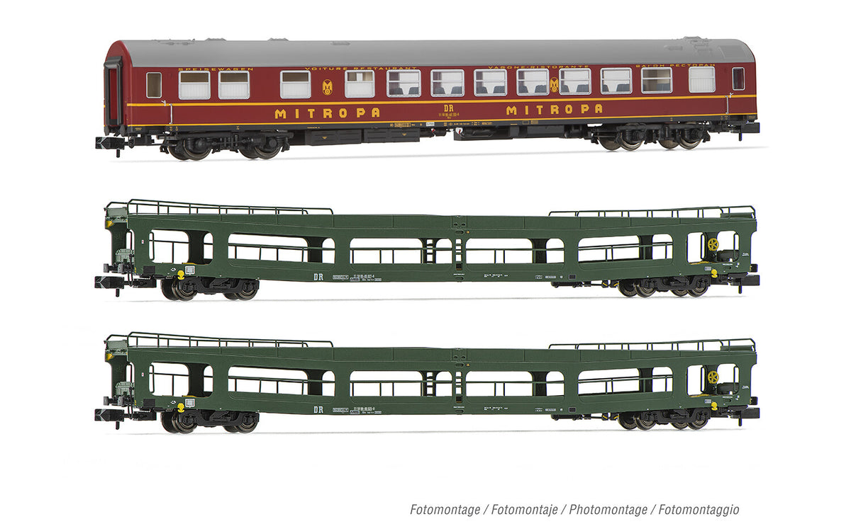 Arnold *DR OSShD Type B Spree-Alpen-Express Coach Set (3) IV HIN4424