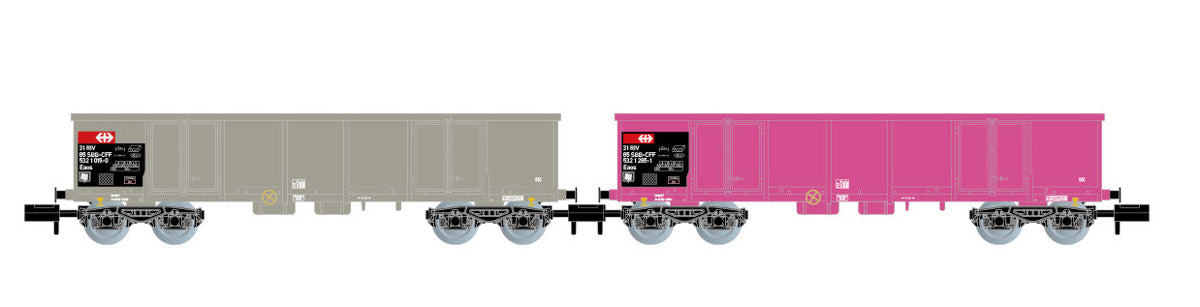 Arnold SBB Eaos Gondola Set (2) V HIN6426