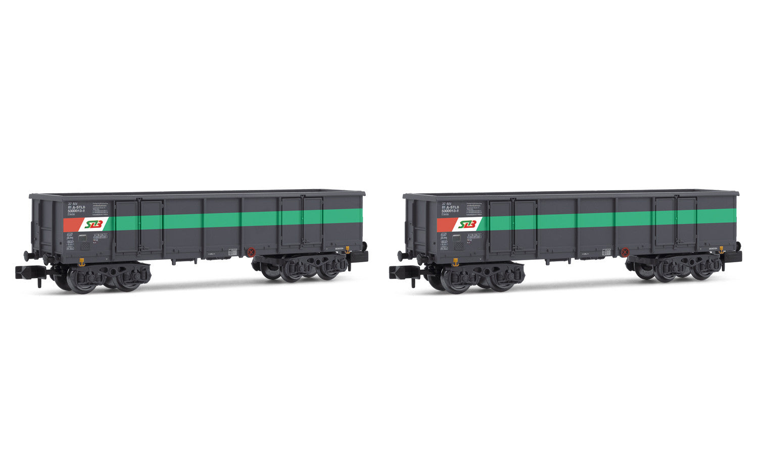 Arnold STLB Eaos Gondola w/Scrap Load Wagon Set (2) V HIN6534