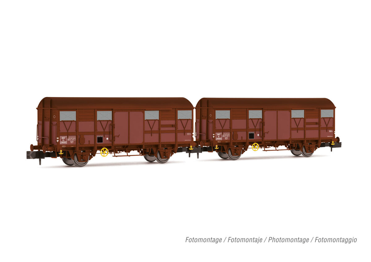 Arnold SNCF Kv Van Set (2) III HIN6570