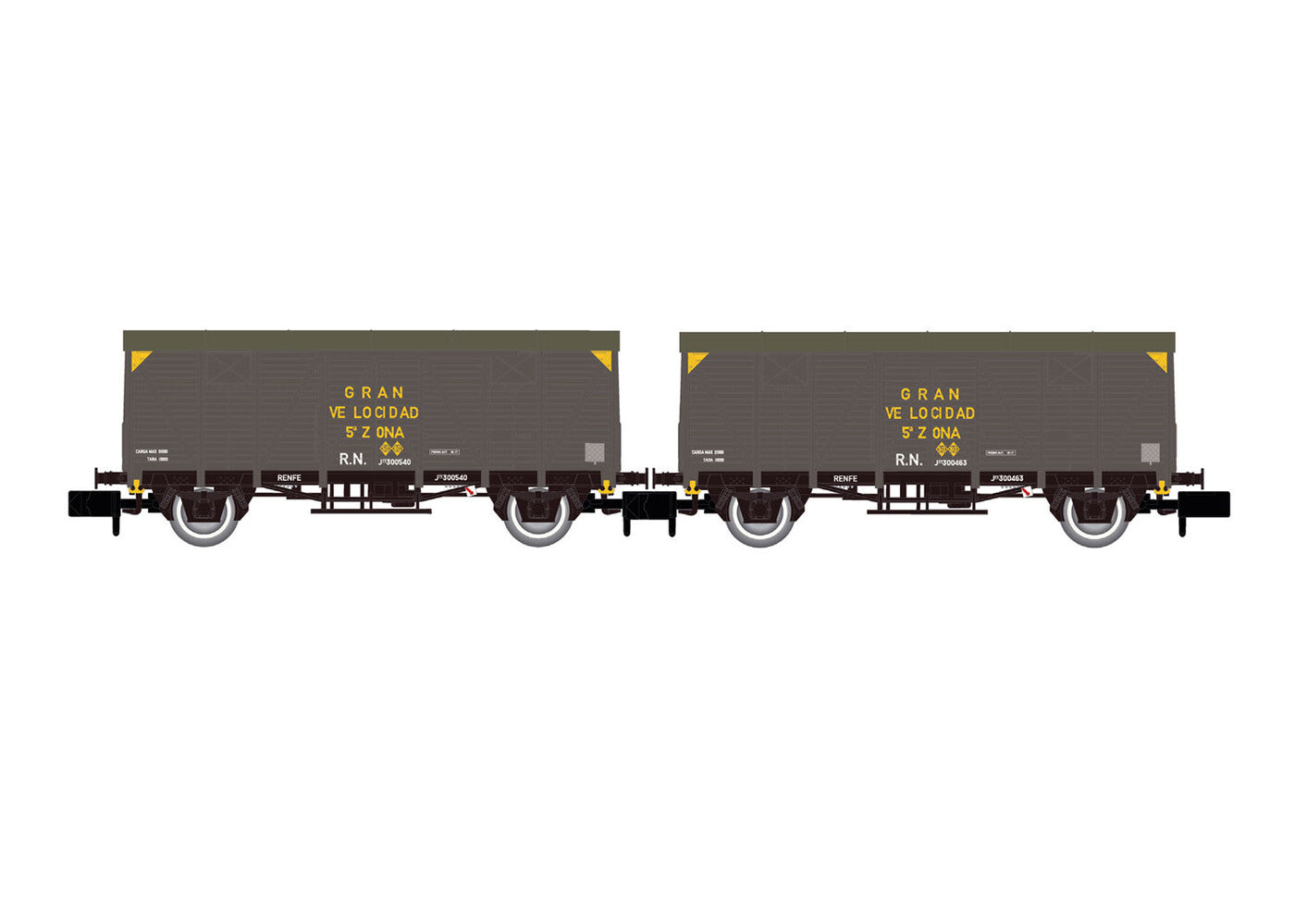 Arnold RENFE J300.000 Van Gran Velocidad Set (2) III HIN6660