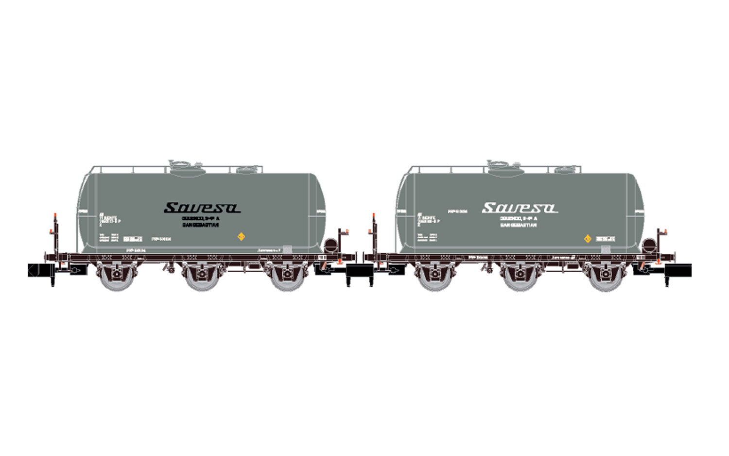 Arnold RENFE Savesa Tank Wagon Set (2) IV HIN6672