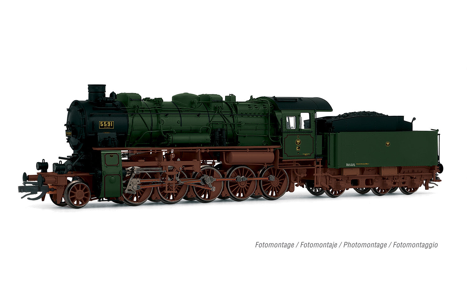 Arnold KPEV BR58.10-40 Steam Locomotive I HIN9066