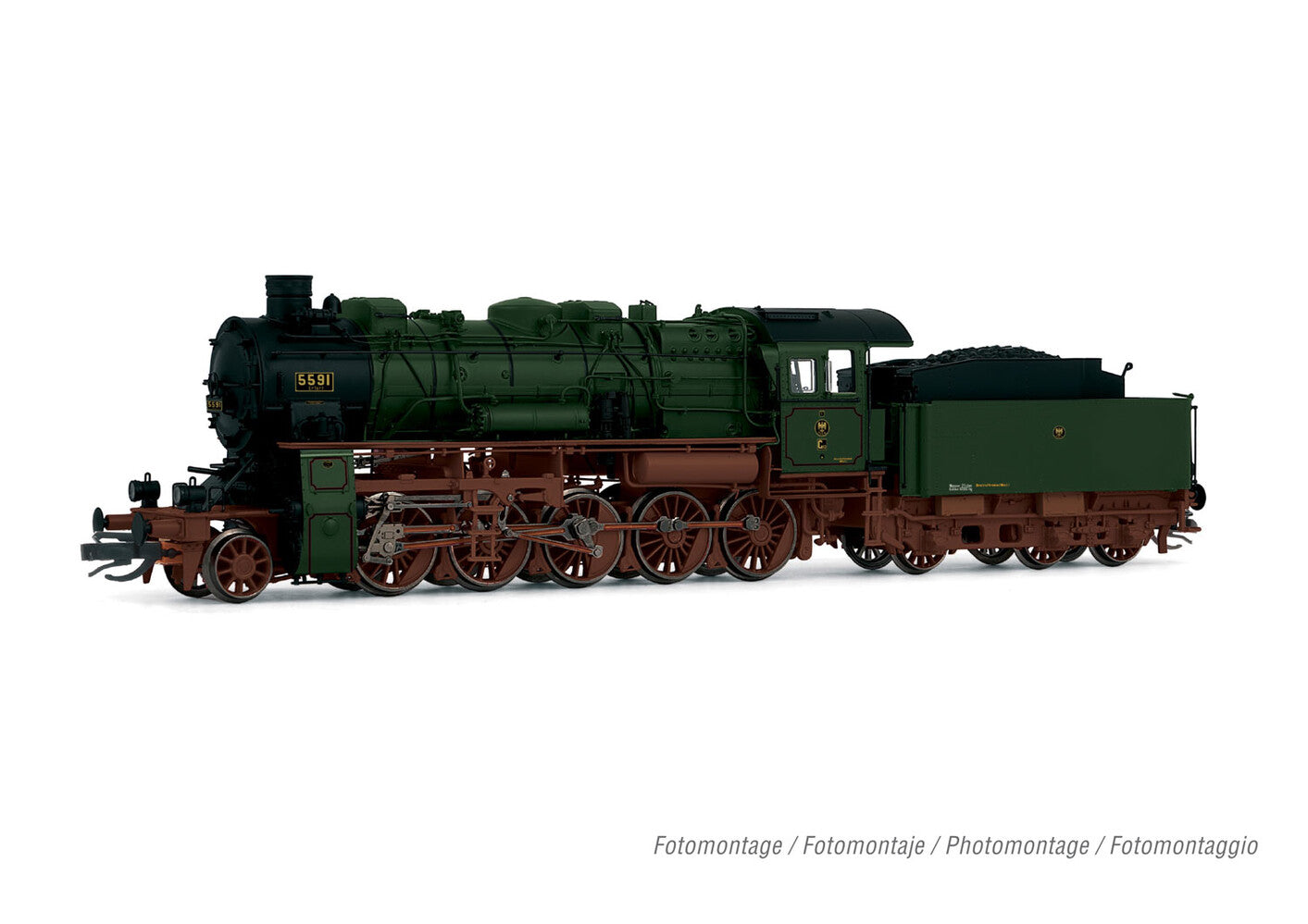 Arnold KPEV BR58.10-40 Steam Locomotive I (DCC-Sound) HIN9066S