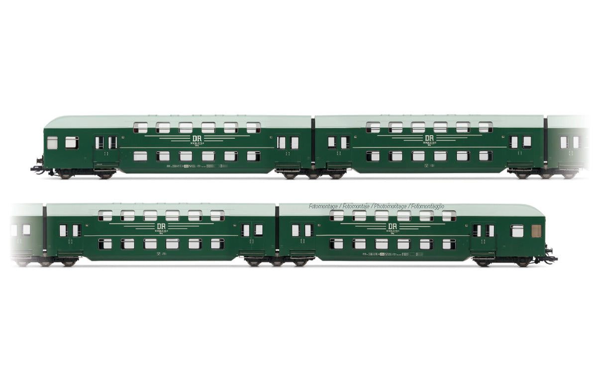 Arnold *DR Green/Grey Bi-Level Coach Set (4) IV HIN9524