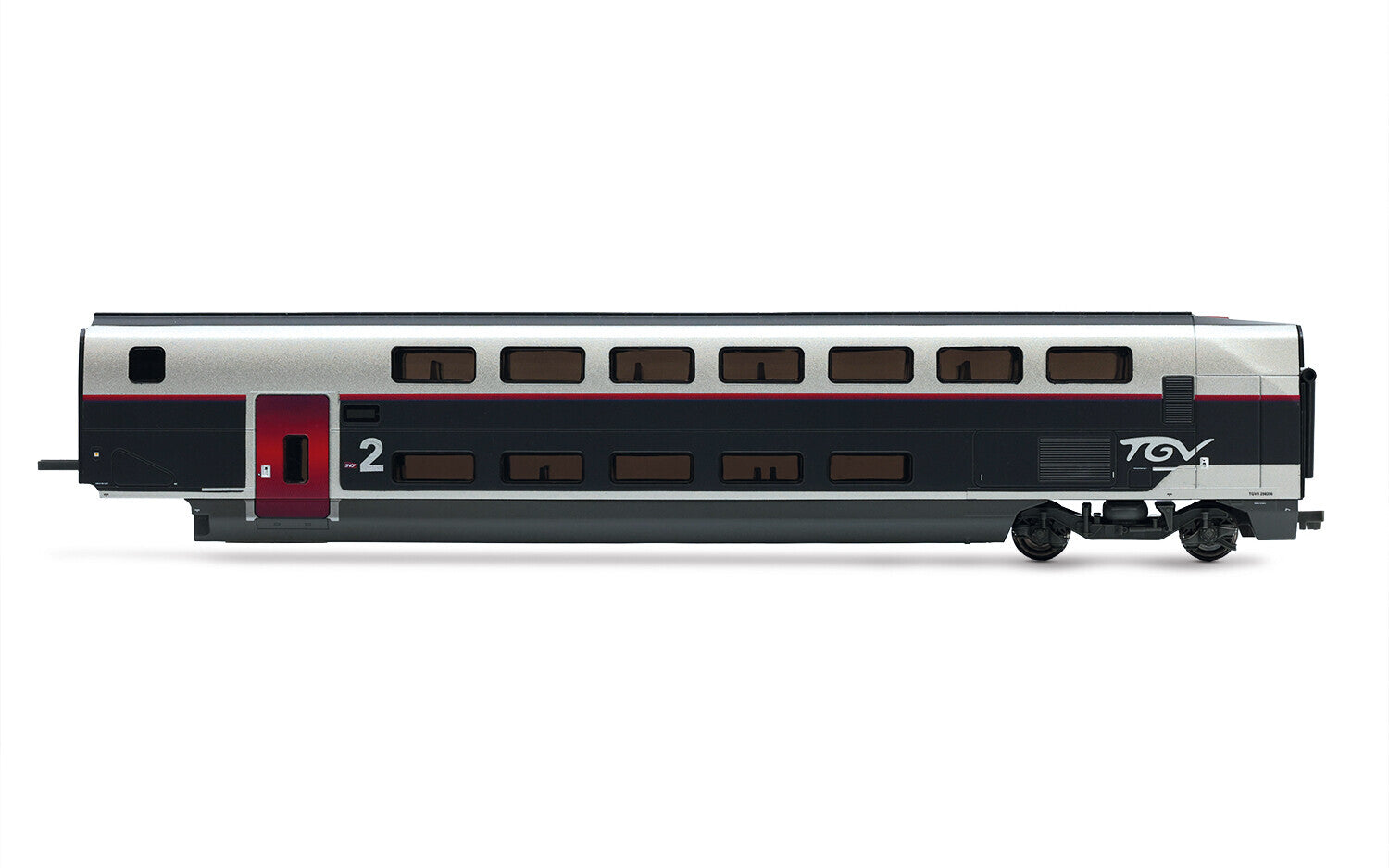 TGV Duplex Carmillon 4-unit pack with loco dummy loco