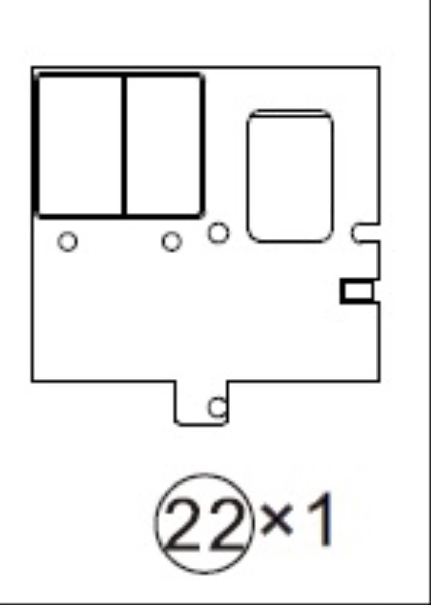 Heljan Spares (S) Part 022 HN-O-CL03-022