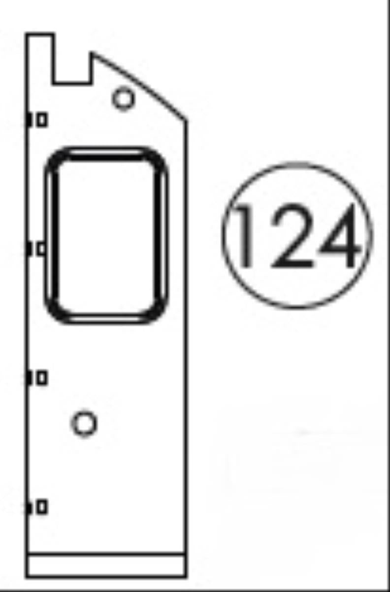 Heljan Spares (S) Part 124 HN-O-CL50-124