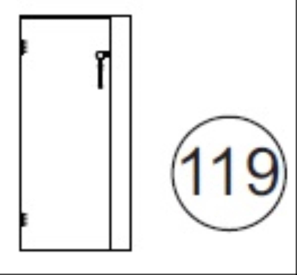 Heljan Spares (S) Part 119 HN-OO-1366-119