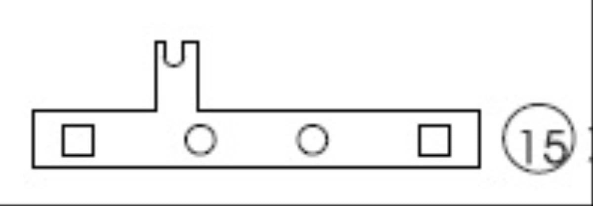 Heljan Spares (S) Part 015 HN-OO-BGRB-015