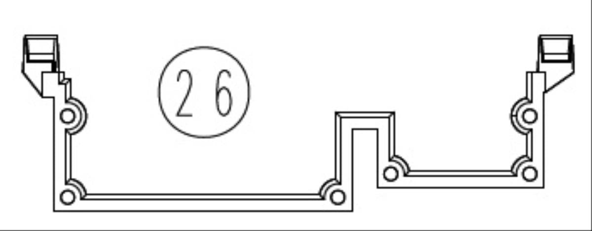 Heljan Spares (S) Part 026 HN-OO-CL27V2-026