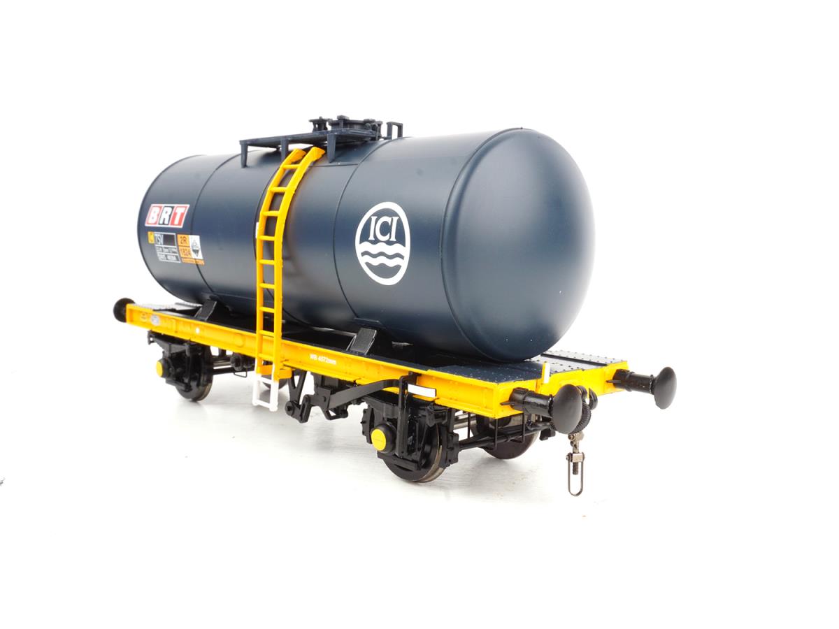 Heljan 35t B Tank Wagon ICI Chemicals Grey/Orange HN1024