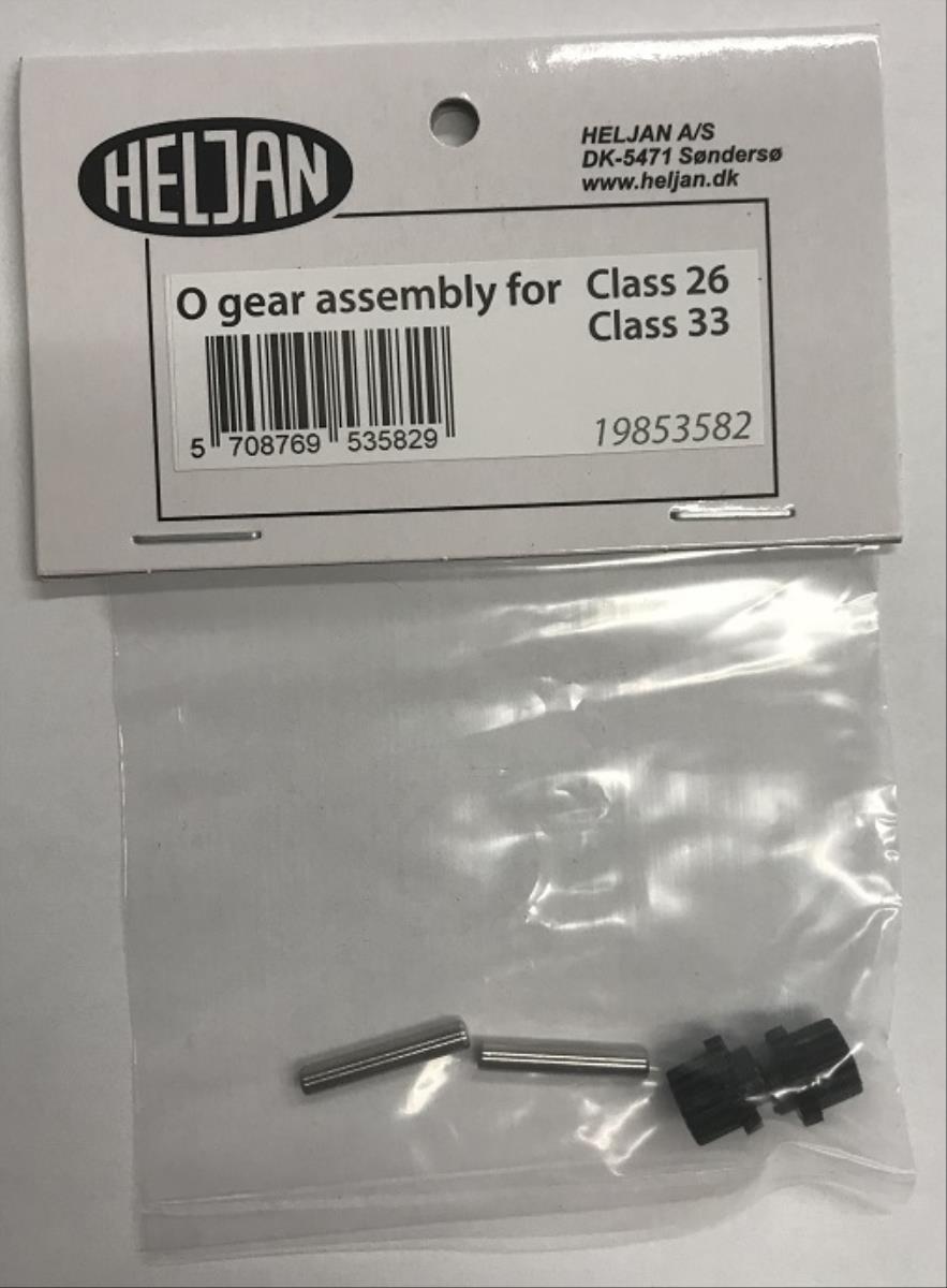 Heljan Spares O Gauge Complete Gear Assembly HN19853582