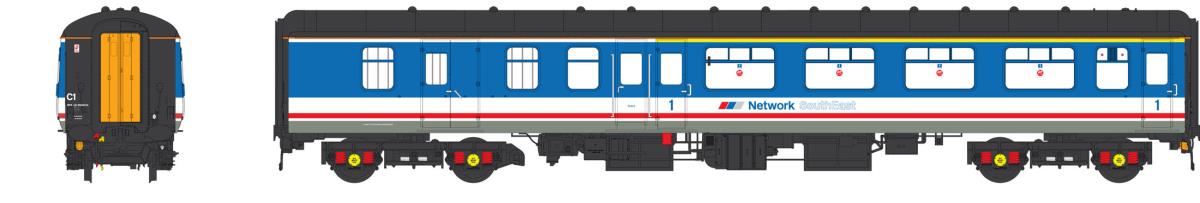 Heljan Mk2 BFK Network SouthEast Light Blue HN2421