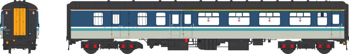 Heljan Mk2 BFK Regional Railways HN2423