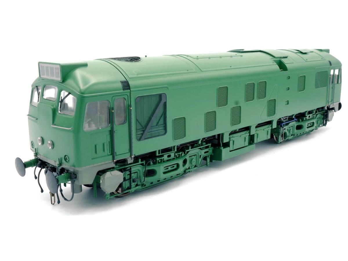 Heljan Class 24/1 Unnumbered BR Green (SC) Small Yellow Panels HN2472
