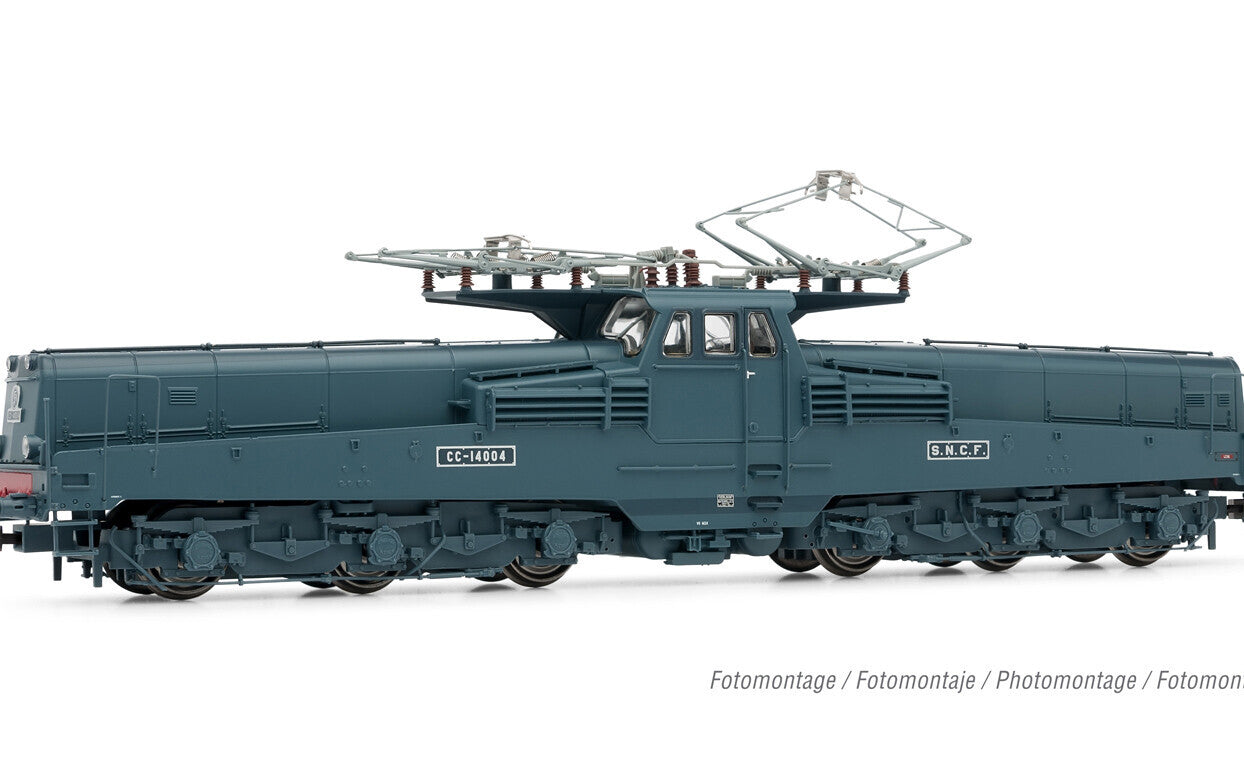 SNCF CC 14004 blue livery 4 lamps ep III DCC with Sound