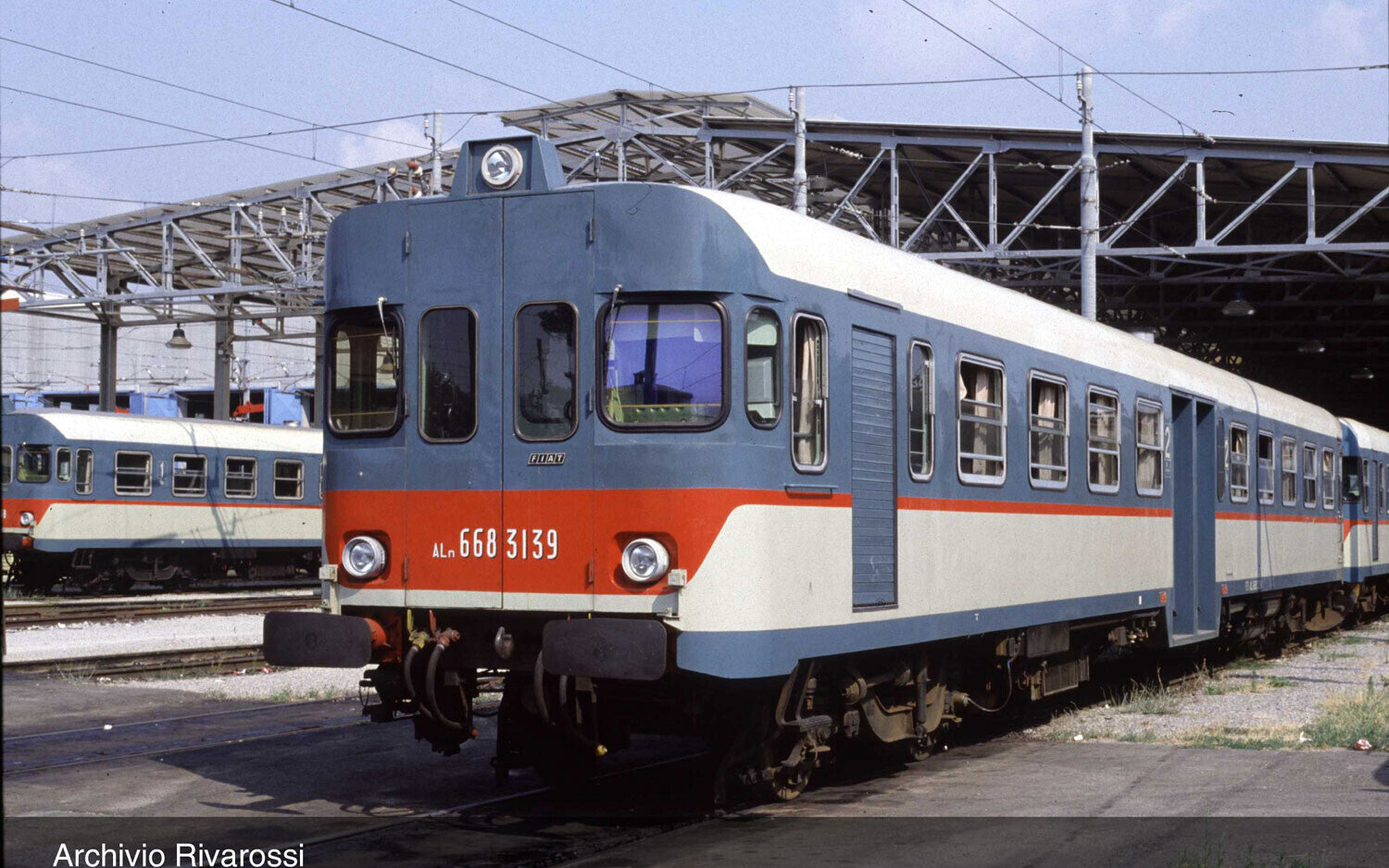 FS 2-units pack ALn 668 3100 series 1 double door original livery flat windows ep V -  DCC Sound