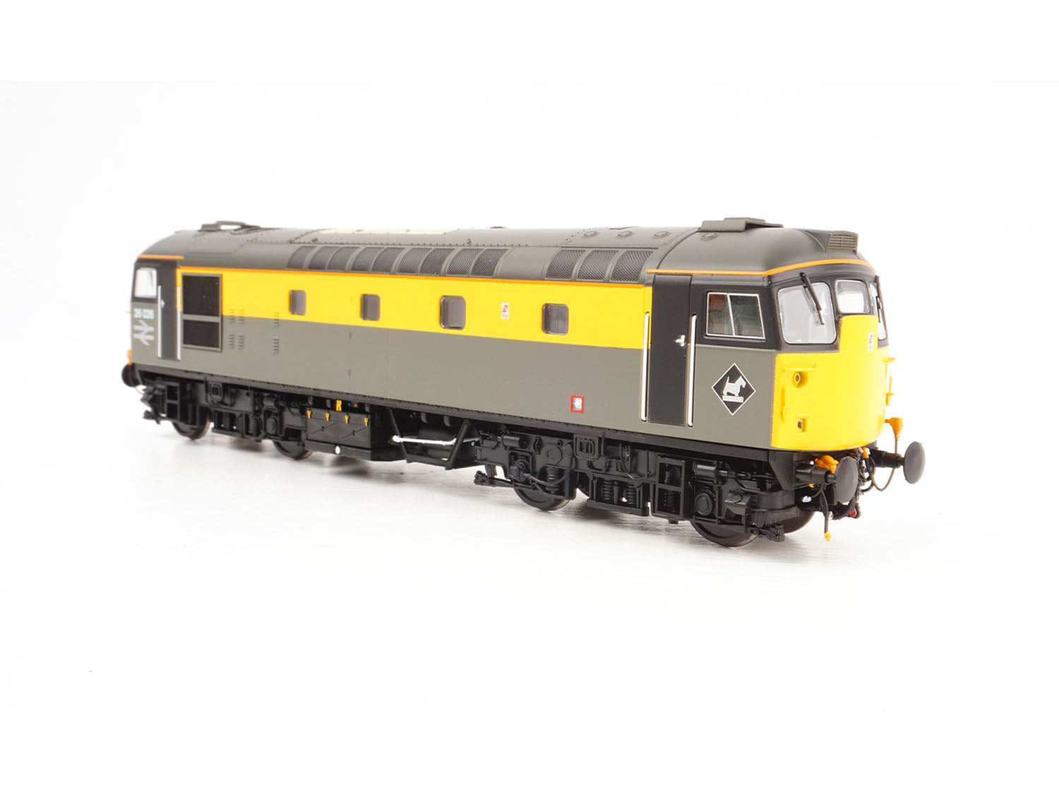 Heljan Class 26 026 BR Dutch Engineers Grey/Yellow HN2646