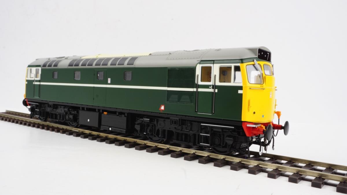 Heljan Class 27 Unnumbered BR Green Cream Lining/Full Yellow Ends HN2772