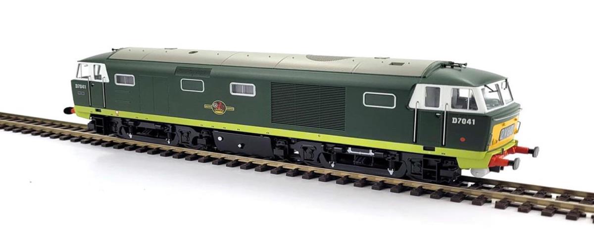 Heljan Class 35 D7041 BR Green Small Yellow Panels ex-Works HN3531