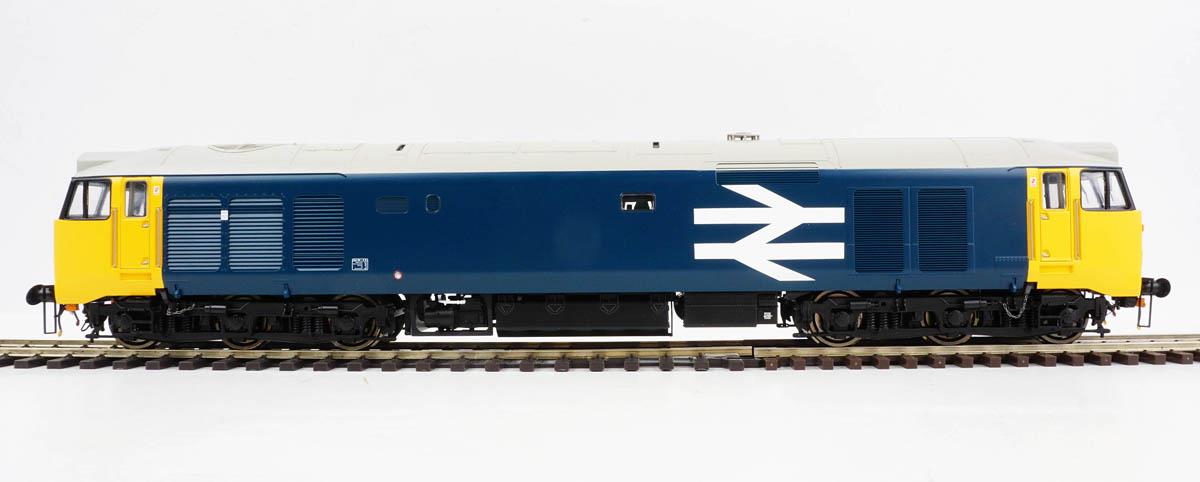 Heljan Class 50 BR Large Logo Blue Unnumbered HN4021