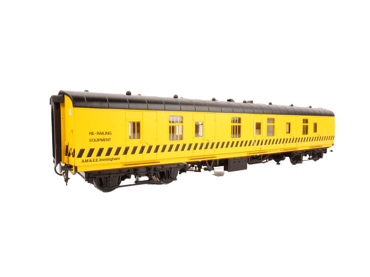 Heljan Mk1 BG BR Breakdown Train Unit Yellow/Black HN4961