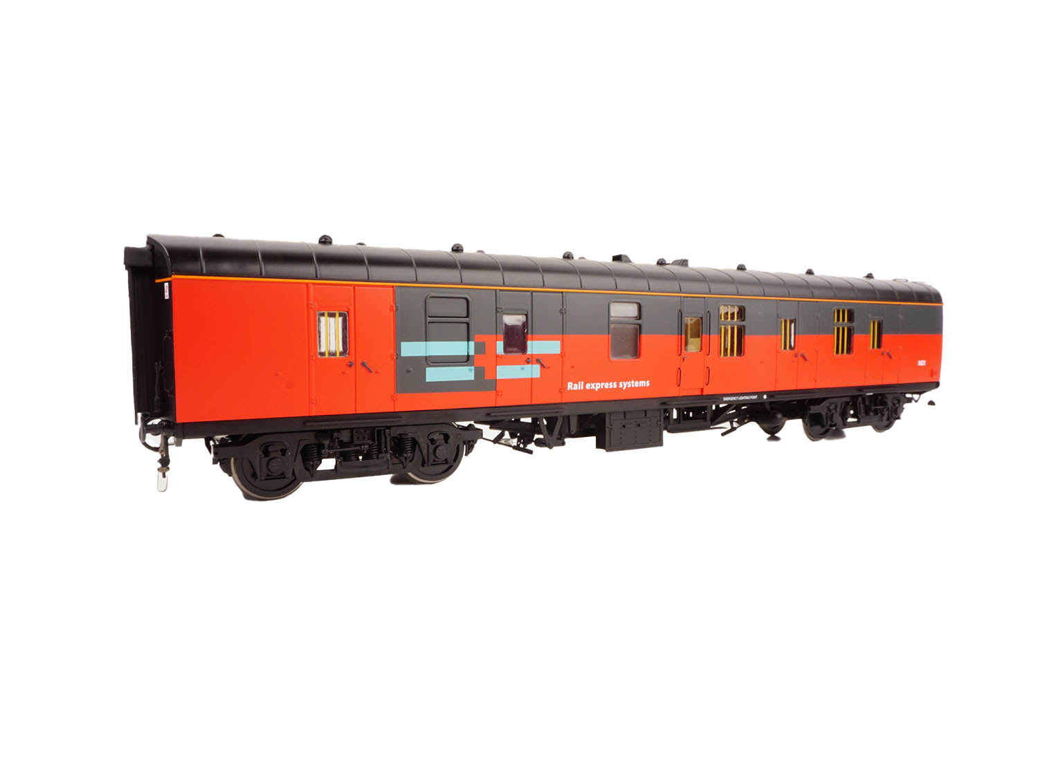 Heljan Mk1 BG NEX Rail Express Systems Commonwealth Bogies HN4962
