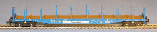 Heljan Cargowaggon IGA Bogie Flat Corus Rail Blue HN5105