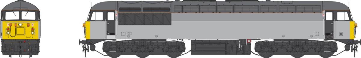 Heljan Class 56 Unnumbered Railfreight Triple Grey Unbranded HN5604