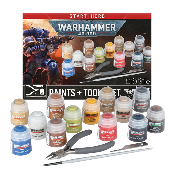 40K PAINTS + TOOLS ENG/SPA/PORT/LATV/ROM 60-12