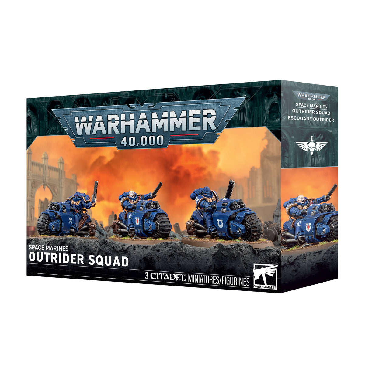 SPACE MARINES: OUTRIDER SQUAD 48-112 - Warhammer 40K