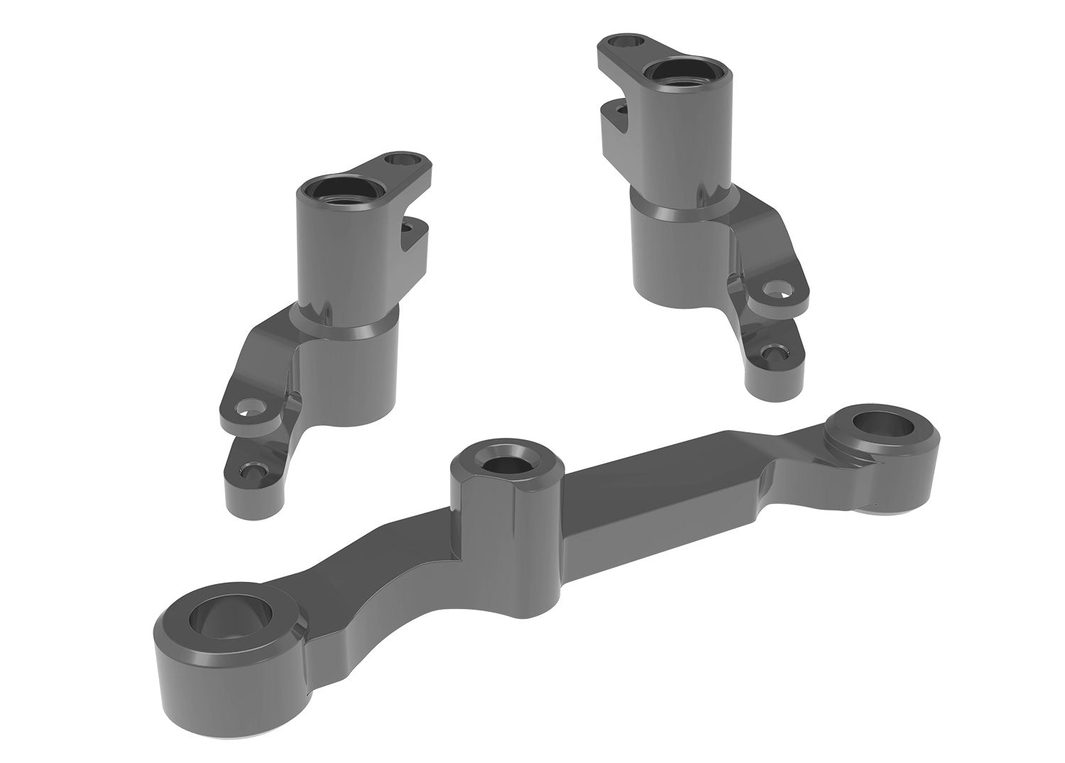 Traxxas Steering bellcranks, draglink (TRX10743-GRAY)