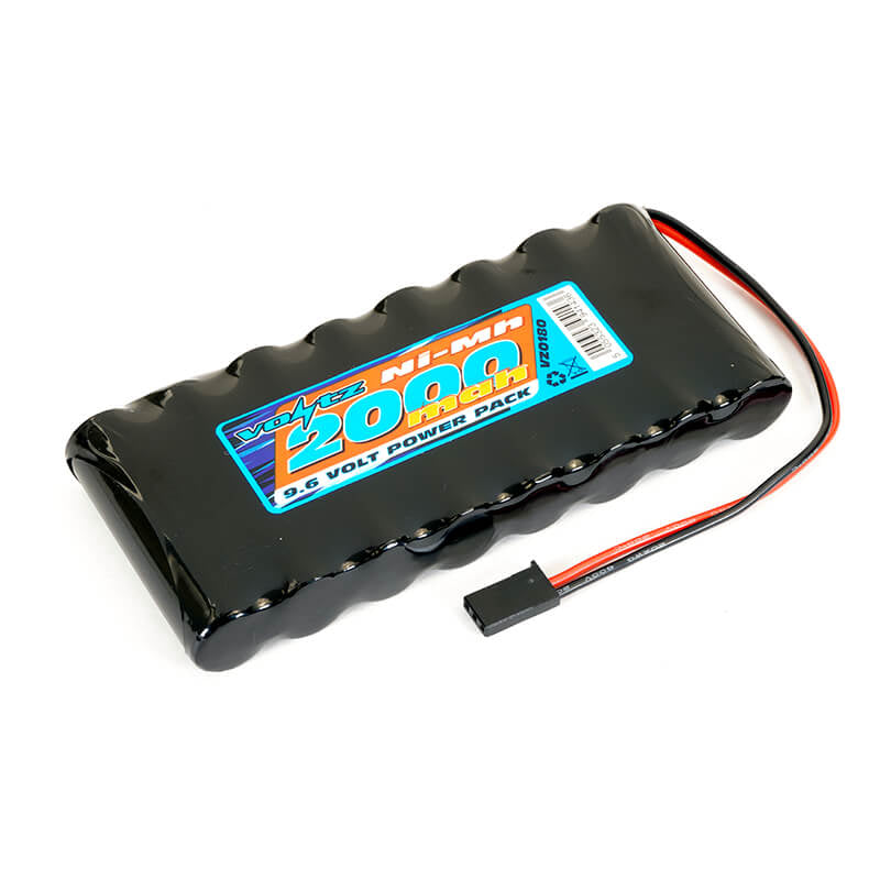 Tx. 9 Voltz Tx 9.6V 2000Mah Nimh Flat Battery Pack W/Con | Access Models