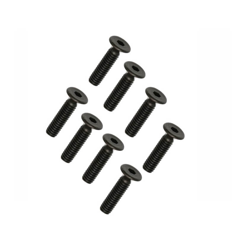 FTX Flat Head 2.5X10Mm Screws Ftx-Sfh024