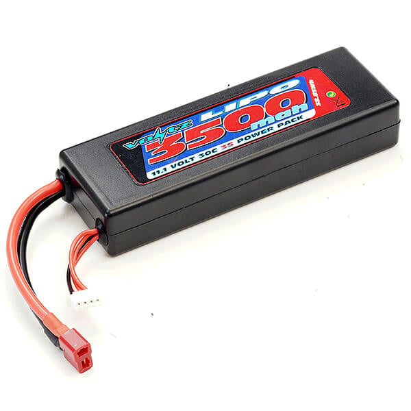 VOLTZ 3500mAh HARD CASE 11.1V 3S 30C LiPo BATTERY