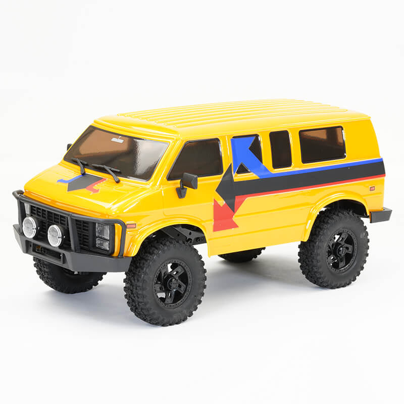 FTX OUTBACK MINI XP 1:18 EVO VAN TRAIL RTR MUSTARD YELLOW