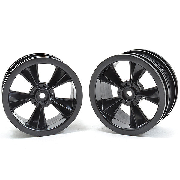 RPM &amp;quot;N2O&amp;quot; GLOSS BLACK RESTO MOD SEDAN WHEELS