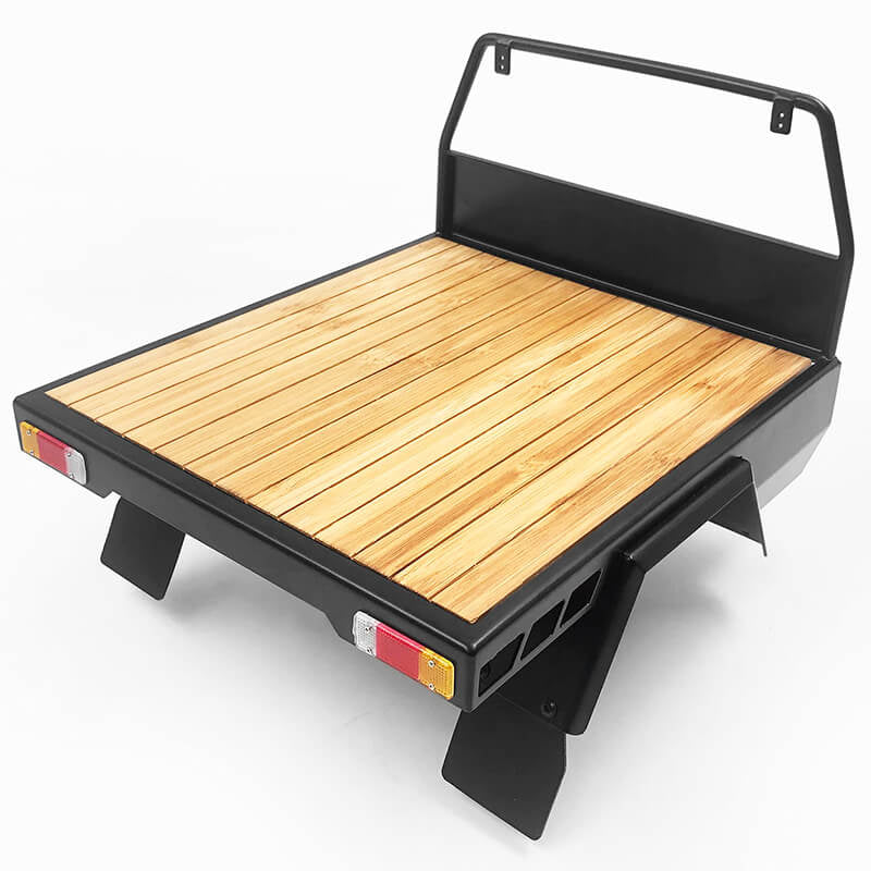 RC4WD WOOD FLATBED W/ MUDFLAPS FOR TF2 MOJAVE BODY VVV-C0710