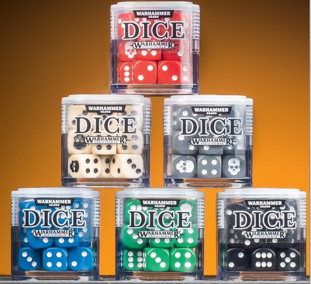 Citadel 12Mm Dice Set (6-Pack) - 65-36