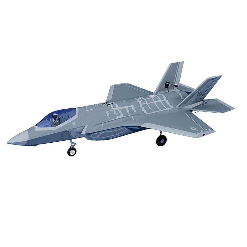 X-Fly Xfly 64Mm F-35 Lightning Edf 750Mm With Retract Without Tx/Rx/Batt XF125P