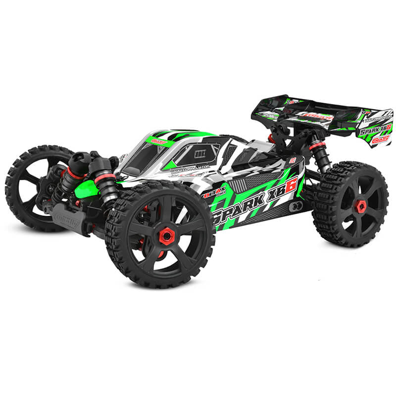 CORALLY SPARK XB6 6S BRUSHLESS BASHER BUGGY ROLLER - GREEN