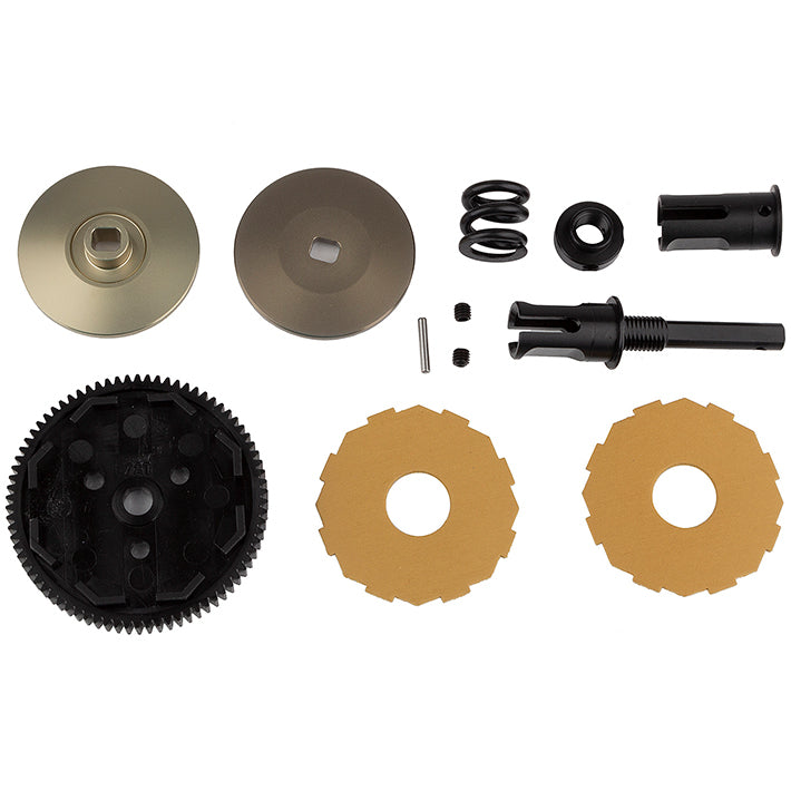 TEAM ASSOCIATED RC10B74.1 SLIPPER HUB SET 2-PAD