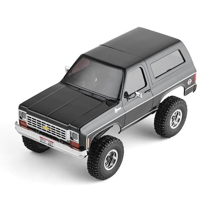 FMS 1/24TH CHEVROLET K5 BLAZER 4WD RTR - BLACK