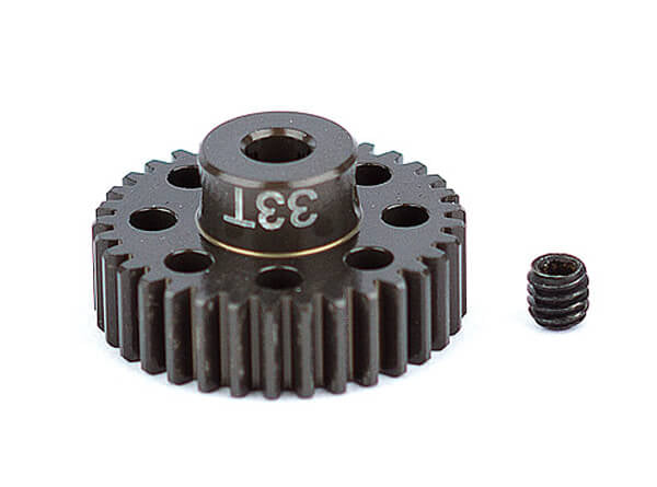 ASSOCIATED FACTORY TEAM ALUM. PINION GEAR 33T 48DP 1/8"SHAFT